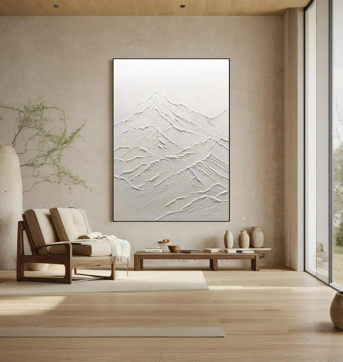 Textured Mountain Grandeur | Grey Peak