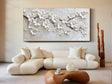 Textured Magnolia Opulence | Ivory Bough