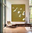 Crane Flight Art | Elegant Oriental Vibe