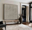 Textured Linear-Neutral Art | Understated Refinement