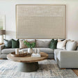 Textured Grid Refinement | Beige Pattern