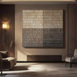 Abstract Textured Art | Modern Luxe Atmosphere