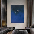 Textured Avian Tranquility | Blue Sky