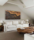 Textured Wave Abstract | Artistic Luxe