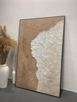 Textured Neutral Harmony | Beige Edge