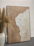 Textured Neutral Harmony | Beige Edge
