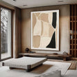 Textured Geometric Abstract | Refined Luxe