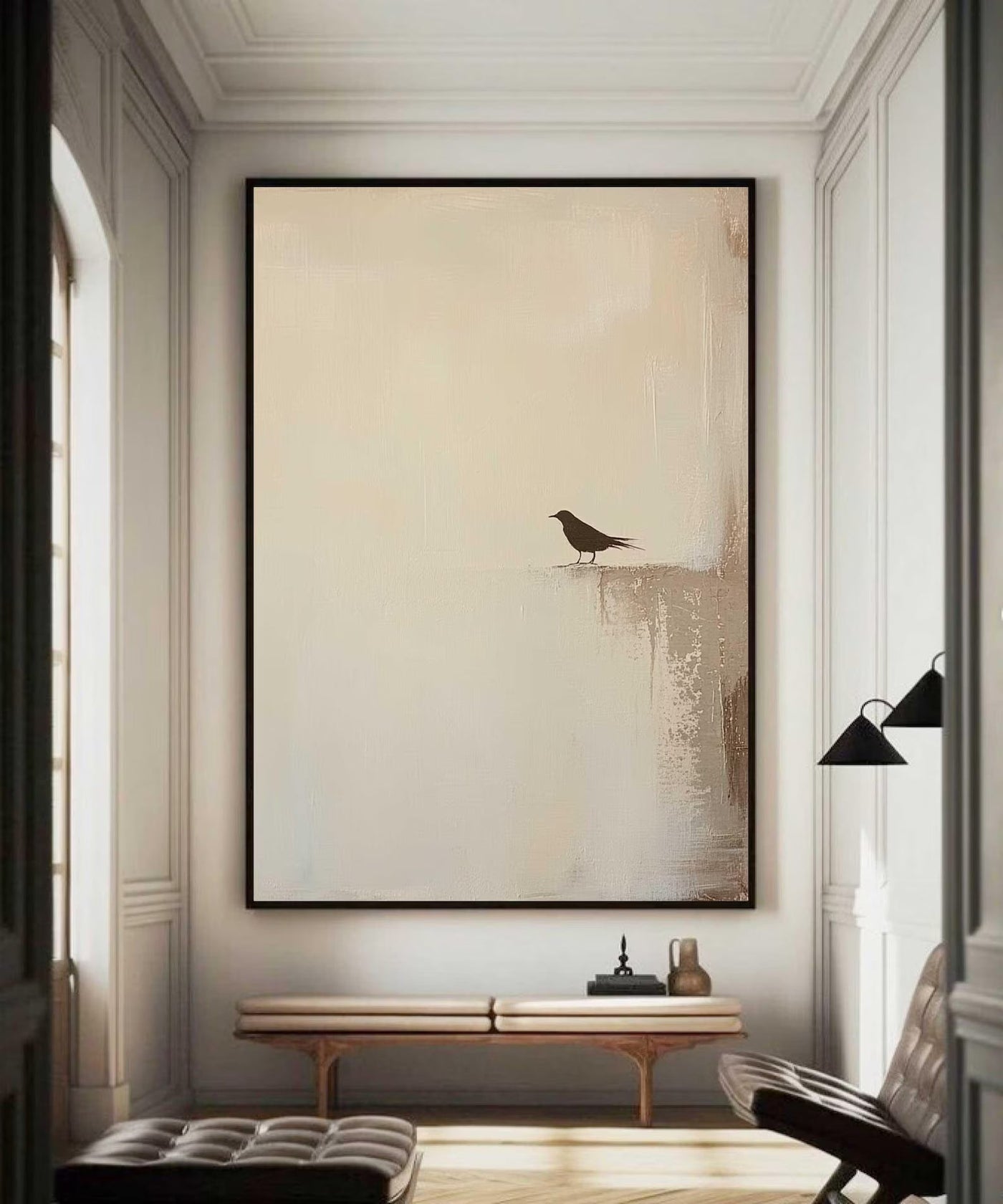 Textured Minimalist Abstract | Serene Luxe