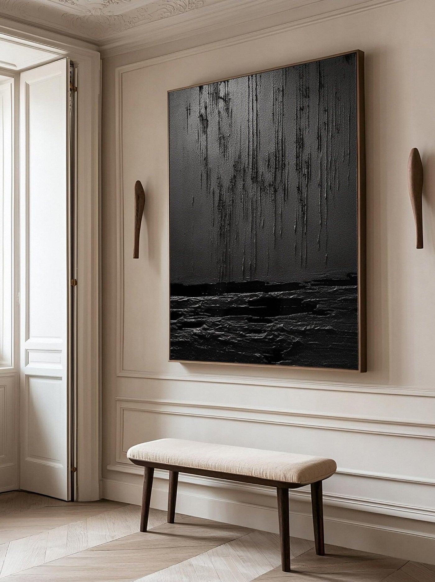 Textured Dark Majesty | Black Flow