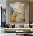 Textured Ginkgo Splendor | Warm Fronds