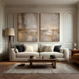 Weathered Earth Tones | Textured Pair
