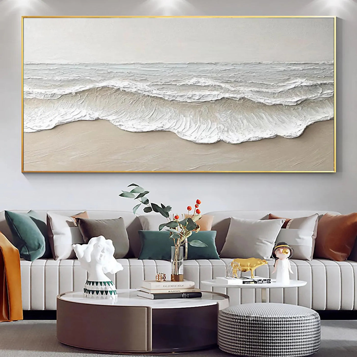 Textured Ocean Surge | Creamy Foam