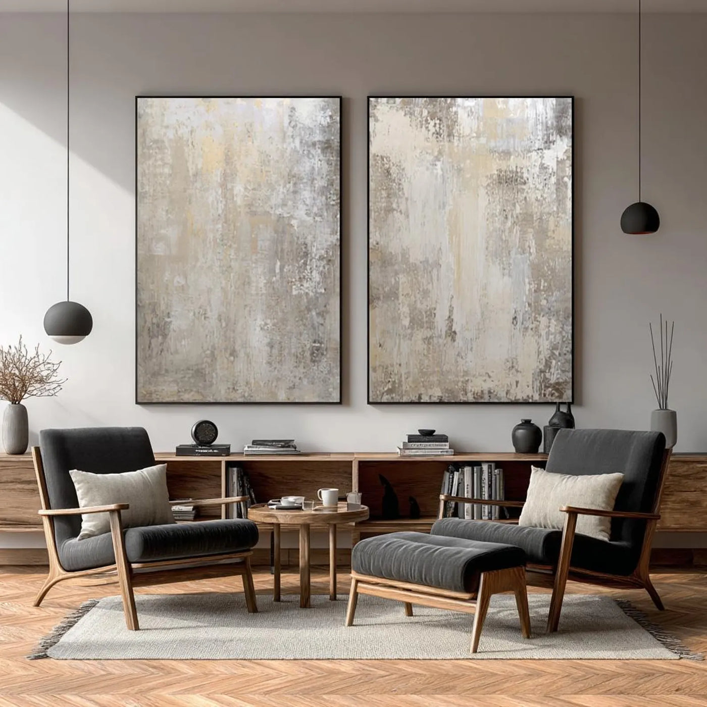 Ethereal Textured Layers | Neutral Glow