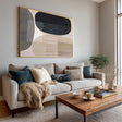 Textured Curved Geometrics | Neutral Hues