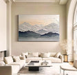 Textured Mountain Vista | Muted Tones
