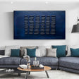 Textured Indigo Geometry | Elegant Depth