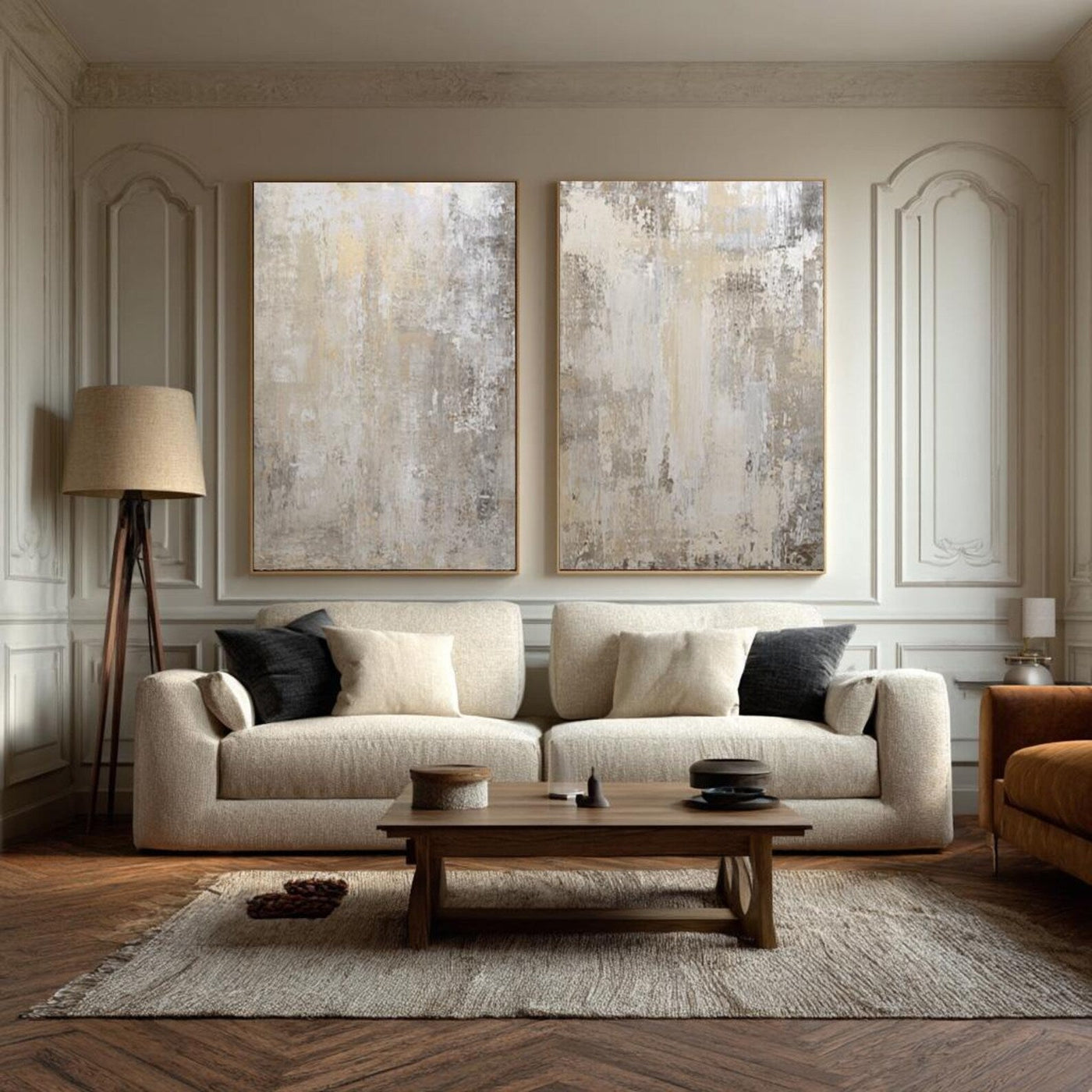 Ethereal Textured Layers | Neutral Glow
