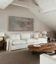 Textured Linear Earth Tones | Polished Calm