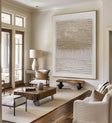 Textured Layered Serenity | Beige Rhythm
