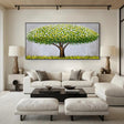Textured Arbor Opulence | Green Bloom