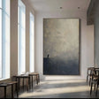 Textured Moody Landscape Abstract | Tranquil Luxe