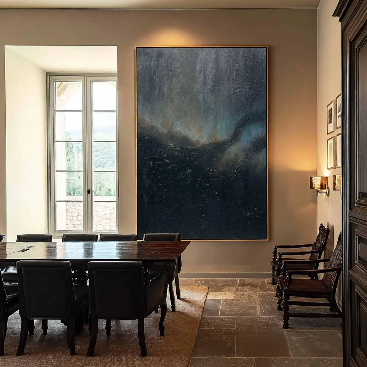 Abstract Ocean Art | Moody Waves
