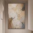 Textured Ginkgo Opulence | Linen Fans