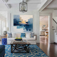 Abstract Blue Hue Art | Modern Sophistication