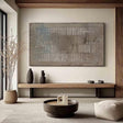Textured Linear Earth Tones | Polished Calm