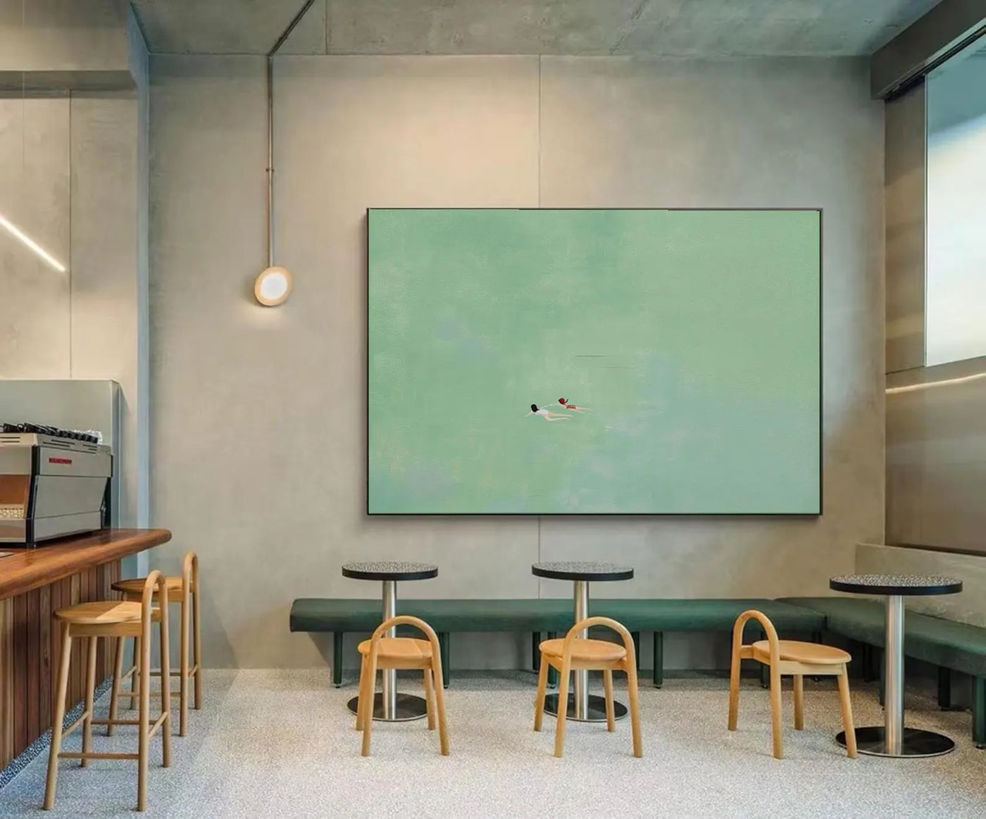 Figurative Swimming Art | Fresh Calm