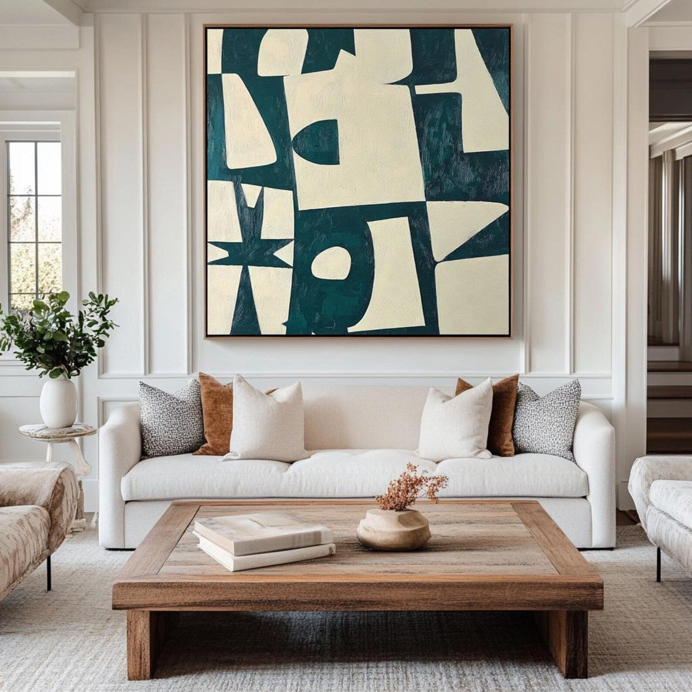 Abstract Geometric Art | Timeless Sophistication