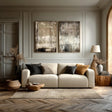 Distressed Abstract Panels | Earth Tones