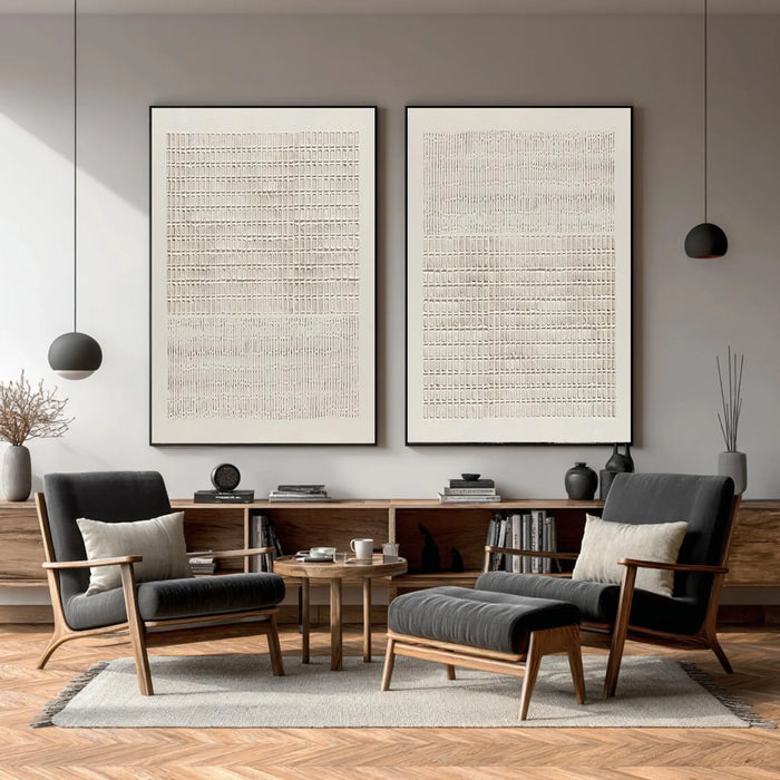 Subtle Geometric Patterns | Neutral Harmony