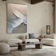 Textured Flowing Art | Subtle Elegance