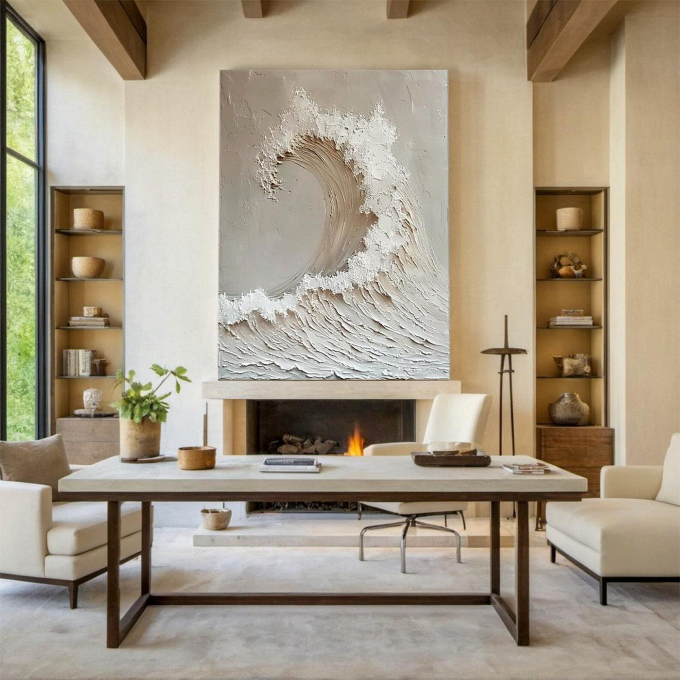 Textured Coastal Art | Subtle Power