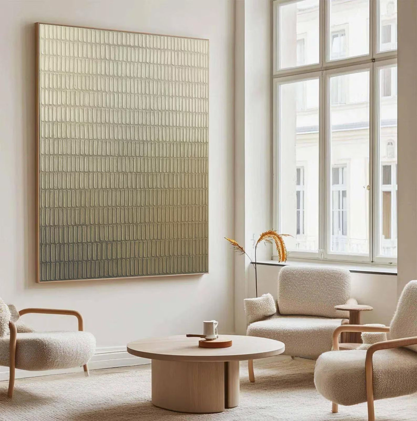 Minimalist Textured Art | Elegant Depth