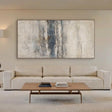 Textured Abstract Serenity | Beige Rhythm