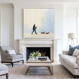 Urban Life Scene Art | Warm Whimsy