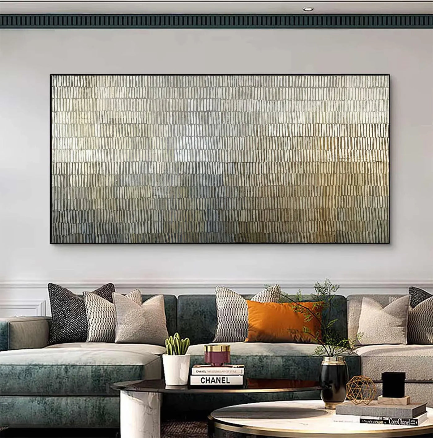 Textured Linear Art | Modern Tranquility