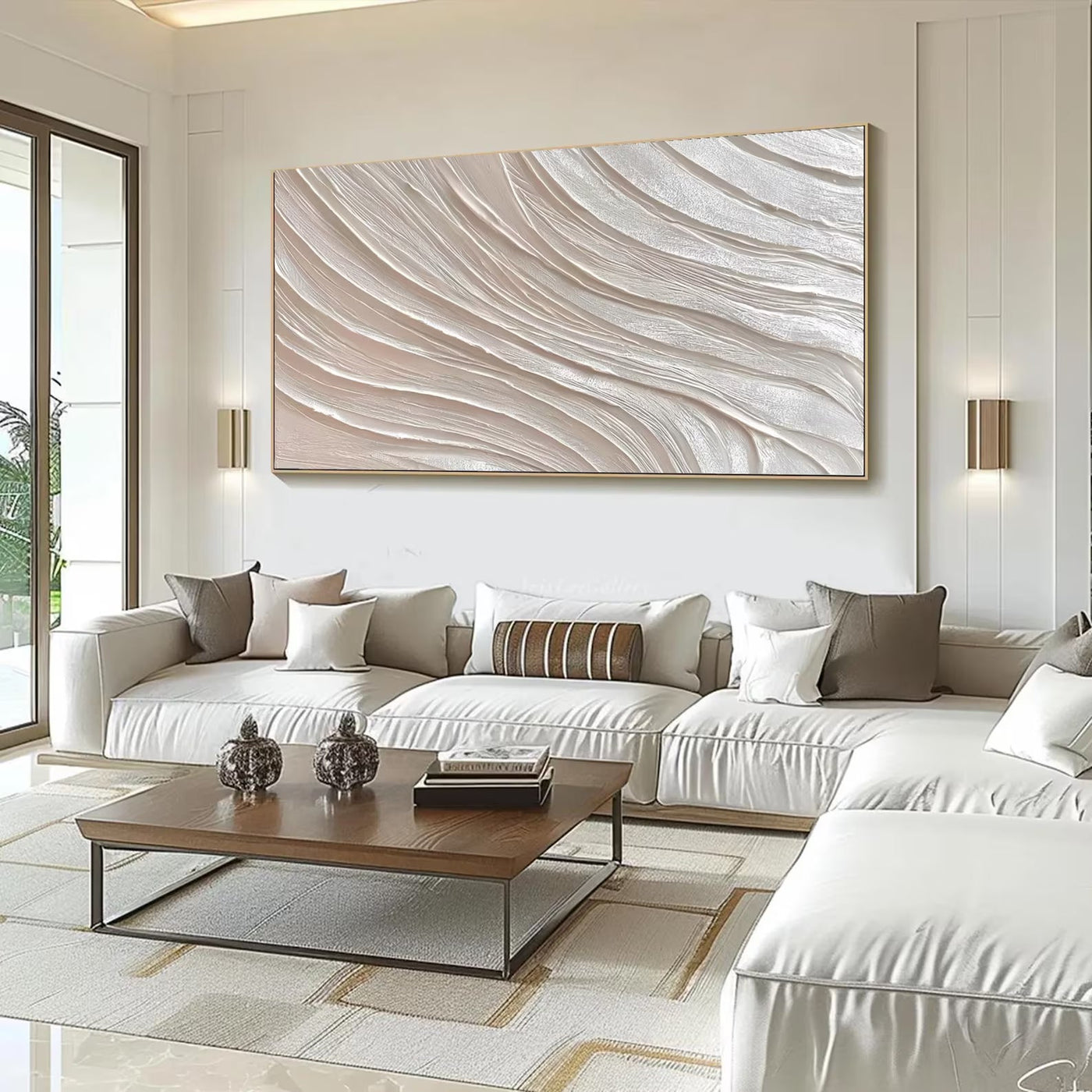 Textured Abstract Art | Minimalist Elegance