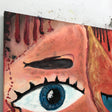 Textured Abstract Faces | Vibrant Hues
