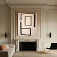 Geometric Block Art | Minimalist Sophistication