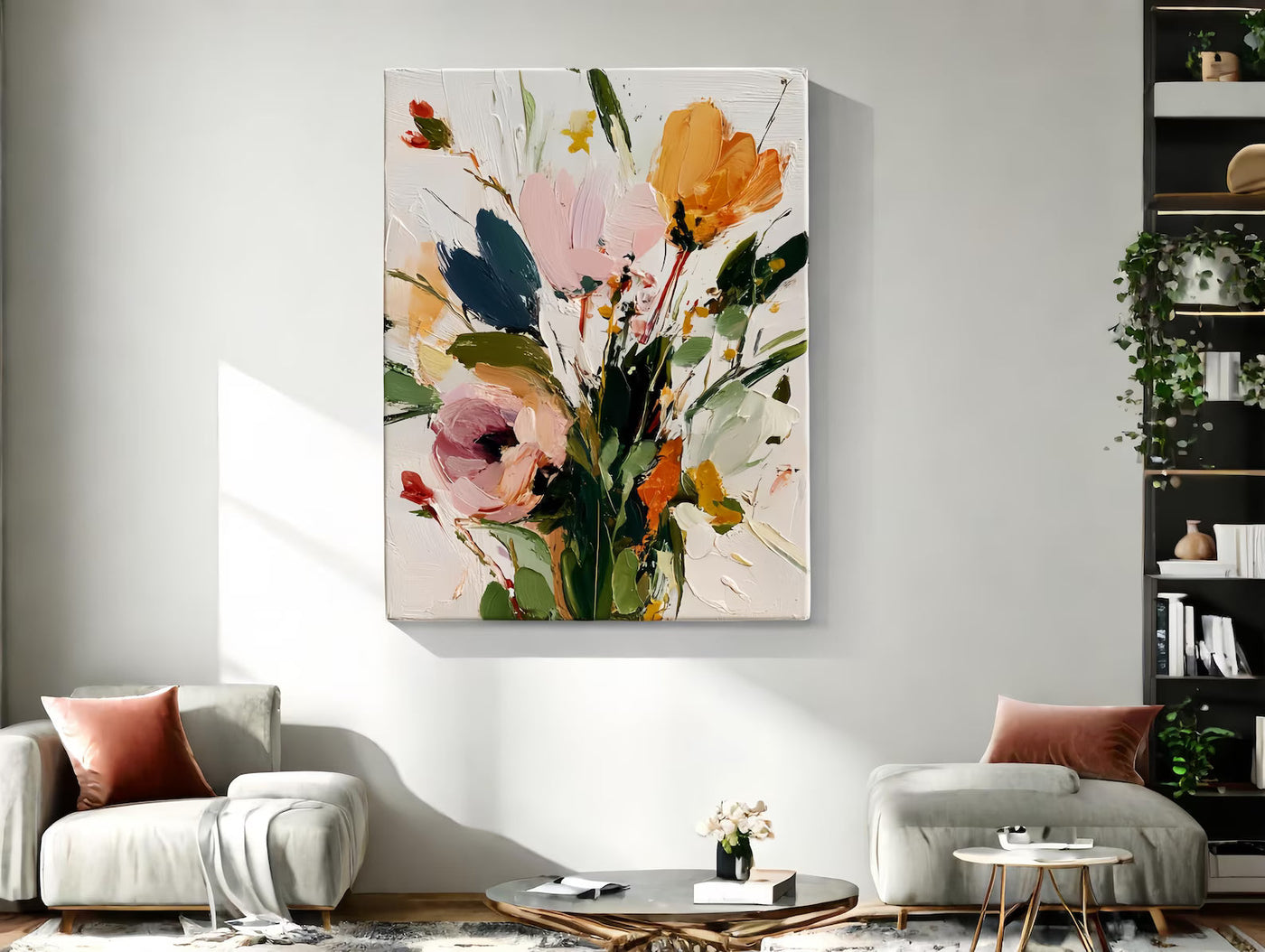 Textured Bouquet Opulence | Amber Blushes