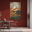 Textured Crane Serenity | White Orange