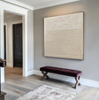 Textured Grid Luxury | Beige Matrix