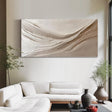 Textured Neutral Minimalist Art | Subtle Flow