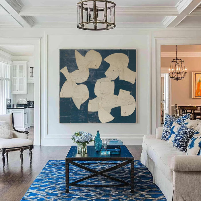 Textured Geometric Art | Modern Elegance
