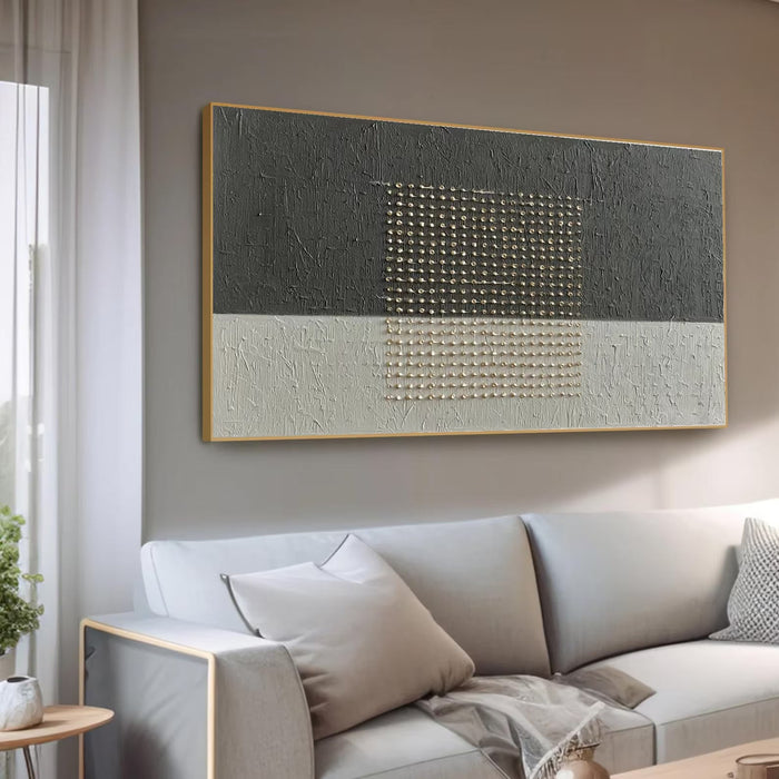Textured  Abstract Art | Refined Serenity