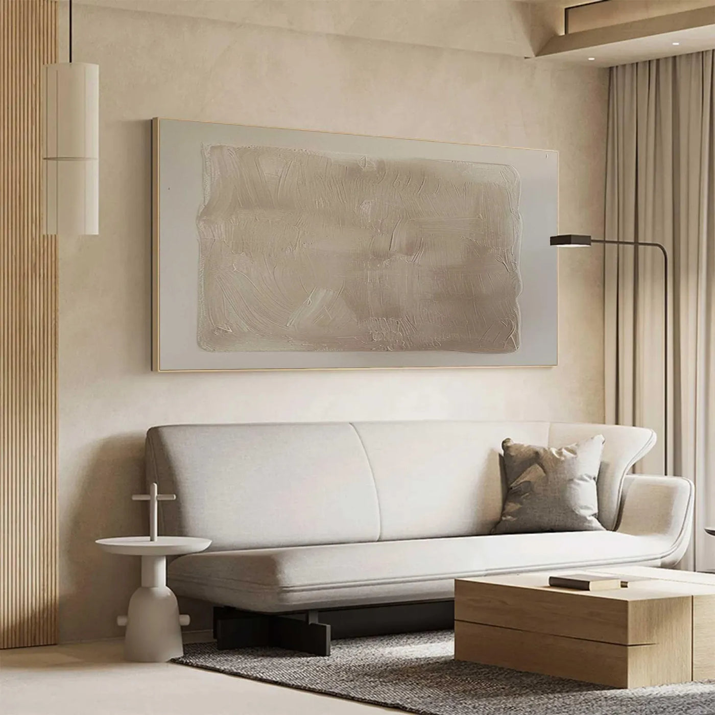 Textured Earthy-Tone Art | Understated Serenity