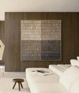 Abstract Textured Art | Modern Luxe Atmosphere